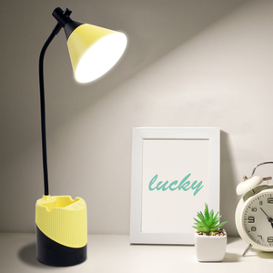 Wiscoon Chất lượng cao văn phòng học tập bàn sang trọng trang trí có thể điều chỉnh cổ ngỗng Ống sạc <span class=keywords><strong>LED</strong></span> bảng đèn - Product Image 1