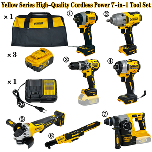 Multifunctional, multi-scenario use high-power tool set, professional handheld tool combination set, reliable 7-in-1 manual tool - Product Image 2