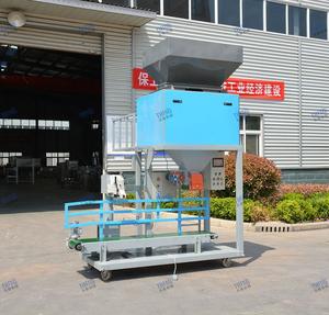 Machine de remplissage semi-automatique pour sacs en jute de 10 kg, 25 kg, 50 kg, pour le riz, les granulés d'engrais, les aliments pour oiseaux, les graines - Product Image 5