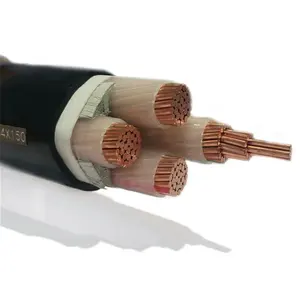 0.6/1kv Aluminum/Copper Conductor XLPE Insulated PVC Sheathed Armoured Water-Proof Cable 4 Core Power Cable