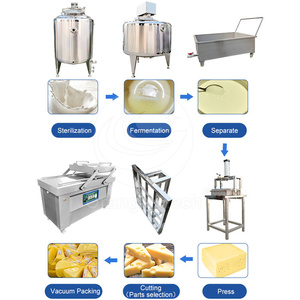 ORME 200l <span class=keywords><strong>Halloumi</strong></span> Dairy Cheese Vat Mozarella Process Line Máquina para hacer queso de cabra a la venta - Product Image 3