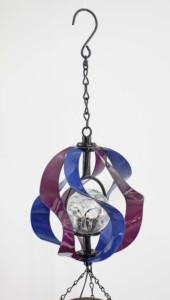 Carillon éolien artisanal en fer et aluminium, finition mate, étanche, à suspendre, <span class=keywords><strong>pour</strong></span> décoration extérieure de jardin, idéal <span class=keywords><strong>pour</strong></span> mariages et cadeaux commémoratifs - 40 - Product Image 2