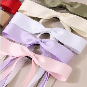 Nouveaux nœuds à cheveux en ruban élégants <span class=keywords><strong>et</strong></span> raffinés, accessoires de <span class=keywords><strong>coiffure</strong></span> pour mariage <span class=keywords><strong>et</strong></span> fête, pince à cheveux en ruban, outils de <span class=keywords><strong>coiffure</strong></span> - Product Image 6