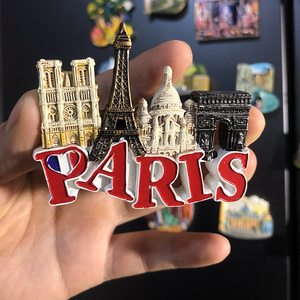 Imán de resina 3D personalizado para frigorífico, recuerdo pequeño de Nueva York, México, irlandés, París, australiano - Product Image 4