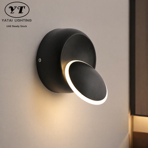 โคมไฟติดผนังอะคริลิค LED รุ่นใหม่ 4 ถึง 7 วัตต์ แสงวอร์มไวท์ ทรงกลม ปรับได้ 360 องศา แบบสัมผัส สำหรับข้างเตียง ใช้ภายในบ้าน ห้องนอน ห้องนั่งเล่น - Product Image 1
