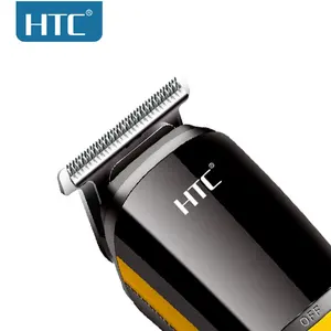 HTC AT-1322 3 in1cordless nose and ear hair trimmer precision detailer for man rechargeable grooming kit with lithium battery
