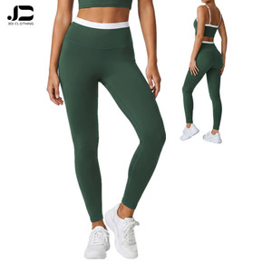 Nouveau style <span class=keywords><strong>Pantalon</strong></span> de sport pour <span class=keywords><strong>femme</strong></span>, <span class=keywords><strong>taille</strong></span> haute, coupe ajustée, effet push-up, pour fitness, course, entraînement et yoga - Product Image 1