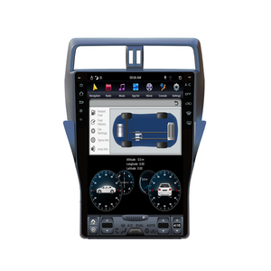 Máy Phát Đa Phương Tiện Màn Hình Cảm Ứng Lớn Phong Cách Tesla Android 11 Cho Toyota Land Cruiser Prado 150 Thiết Bị Đầu Radio Âm Thanh GPS 128G - Product Image 2