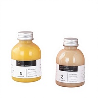 Bouteille épaisse de 350 ml en PP de qualité alimentaire avec bouchon à vis pour poudre de remplacement de repas, jus et café – Modèle tendance