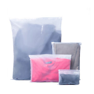 Sac à fermeture éclair en plastique écologique Sac d'emballage biodégradable pour le stockage des vêtements Emballage alimentaire personnalisé de qualité supérieure - Product Image 5