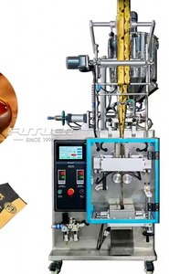 Máquina Automática de Alta Velocidad para Envasado de Palitos de Miel, Máquina de Llenado y Empaquetado para Producción de Sobres de Pasta de Maní Líquida - Product Image 4