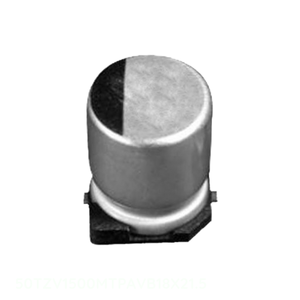 Condensador Original CAP ALUM 1500UF 20% 50V SMD de Montaje Superficial 50TZV1500MTPAVB18X21.5 1500 uF - Product Image 1
