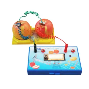 Gelsonlab HSPEN-047 פירות תפוחי אדמה סוללה שעון, Led, מוסיקה תאים אלקטרוכימיים הפגנה לשימוש במדע בכיתה