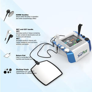 Más vendidos Última terapia Tecar 300 y <span class=keywords><strong>448Hz</strong></span> Alivio del dolor Terapia Tecar inteligente Alta potencia 300W - Product Image 4