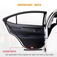 Nouvelle lampe de courtoisie LED pour voiture, projecteur de logo de porte avec plastique ABS et durée de vie de 50 000 heures pour MDX ZDX TL RLX