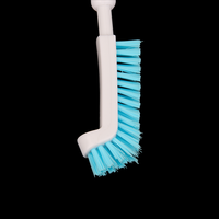 Brosse à tasses écologique à long manche extensible en PP, pour le nettoyage des bouteilles et des surfaces difficiles à nettoyer