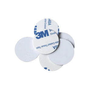 Tùy chỉnh <span class=keywords><strong>NFC</strong></span> 13.56MHz Token Vòng <span class=keywords><strong>PVC</strong></span> chống kim loại đồng xu <span class=keywords><strong>Tag</strong></span> 125Khz RFID đĩa thẻ đồng xu với dính Sticker - Product Image 2