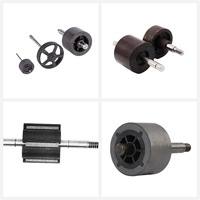 Rotor de moteur en ferrite moulé par injection fourni par le fabricant, aimant de dissipateur thermique, moteurs à courant continu 4 pôles, aimantage personnalisé, aimant puissant