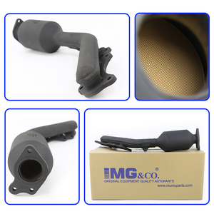 Sistema di scarico dell'automobile del silenziatore del tubo di scarico dell'acciaio inossidabile di marca <span class=keywords><strong>IMG</strong></span> 17150-31011 per Toyota LAND CRUISER PRADO 2002-2010 - Product Image 6