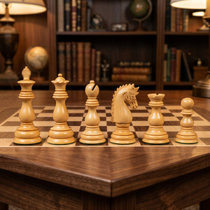 Juego de Ajedrez de madera de lujo, venta al por mayor, piezas de juego de mesa para entusiastas del ajedrez - Product Image 1