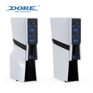 Ventilateur de refroidissement DOBE PS5 pour <span class=keywords><strong>Playstation</strong></span> 5 Slim/Pro, ventilateur de refroidissement pour jeux avec LED et vitesse réglable - Product Image 6