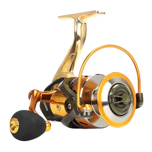 Top Right JD1000-6000 Wholesale Fishing Reel All Metal Fishing Reel Spinning Reel For Saltwater And Freshwater Baitcaster