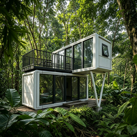 Maisonnette préfabriquée en métal sculpté, certifiée AS Classe 1a, pour le marché australien
