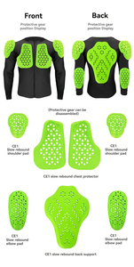 Veste de <span class=keywords><strong>protection</strong></span> dorsale personnalisée avec logo pour VTT, moto, <span class=keywords><strong>ski</strong></span> et snowboard - Product Image 5