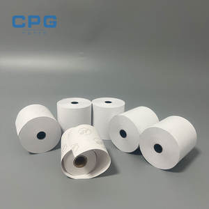 Papel Térmico para Fax Directo de Fábrica, Ecológico, 80x60 mm, para Transmisión de Documentos de Oficina, Impresión de Recibos y Archivo - Product Image 1