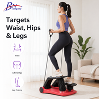BNcompany Air Stair Climber Stepper : Équipement d'exercice efficace pour les chevilles, les genoux, la taille et les bras - Simulateur d'escalade multifonctionnel
