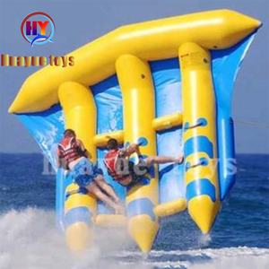 Barco de pesca inflable con mosca, <span class=keywords><strong>juego</strong></span> deportivo de agua, pez volador, barco de plátano, alta calidad - Product Image 2