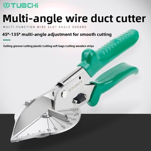 <span class=keywords><strong>Ciseaux</strong></span> d'angle multifonctionnels pour conduits de câbles, outil spécial d'électricien, <span class=keywords><strong>ciseaux</strong></span> d'angle pour le travail du <span class=keywords><strong>bois</strong></span>, coupe-bandes, coupe à 45 degrés - Product Image 2