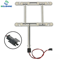 Capteur de vibration pour rappel de ceinture de sécurité de voiture et de camion, correcteur de ceinture arrière, résistance souple à pression à film mince