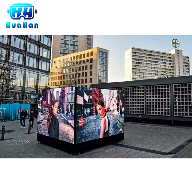 Светодиодная панель hd 4 м x 3 м, экран со светодиодной пленкой, наружный экран p4.81, рекламные гигантские экраны