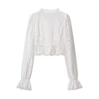 Conjunto de Falda y Blusa de Encaje Personalizado para Mujer, Cuello en V, Elegante y Sexy, Conjunto de Dos Piezas de Encaje, Conjunto a la Moda para Mujer, Ropa de Fiesta