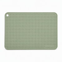 Tapis de séchage en silicone résistant à la chaleur, antidérapant, pour comptoir de cuisine, égouttoir, tapis de table, usage domestique