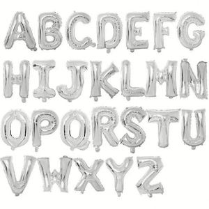 Vente en gros de ballons en forme de lettres A-Z en aluminium de 16 pouces, format américain, ballons à l'hélium ou à l'air pour la décoration de fête - Product Image 3