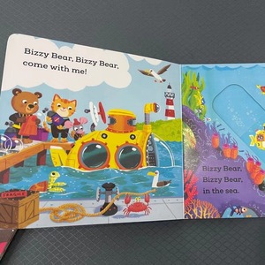 Libro de Marionetas de Dedo Personalizado, Serie Bizzy Bear, Libros Educativos en Inglés con Páginas Móviles y Pop-Up para Bebés - Product Image 4