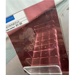 Couper <span class=keywords><strong>à</strong></span> pièce Art teinté petites coupes de <span class=keywords><strong>verre</strong></span> <span class=keywords><strong>cathédrale</strong></span> <span class=keywords><strong>verre</strong></span> violet pour mur - Product Image 3