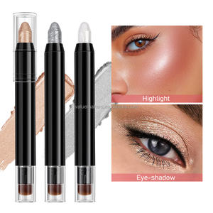 Resaltador de 12 Colores personalizado, barra de contorno de maquillaje, <span class=keywords><strong>bronceador</strong></span> brillante de doble extremo y barra resaltadora con pincel de etiqueta privada - Product Image 5