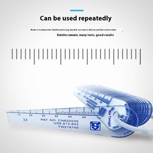 प्लास्टिक की मोटाई मापने के लिए डिजिटल प्लास्टिक फेलर गेज स्पेस 0.02-1.0 मिमी और 0.05-1.5 मिमी रेंज - Product Image 5