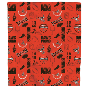 عالية الجودة سان فرانسيسكو 49ers كرة القدم الكولاج الرموز بطانية 60 "x 50" لينة خفيفة الوزن شخصية رمي بطانية - Product Image 3