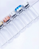 Flacon en verre de 30 ml pour adjuvant de vaccin à faible teneur en protéines avec bouchon en caoutchouc