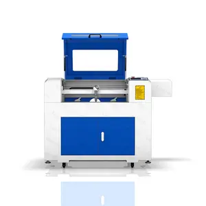 Macchina per incisione laser di fabbrica a buon mercato per logo 6040 40w 50w CO2 macchina per taglio laser router cnc mini laser cutter