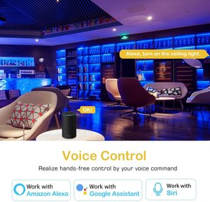 FUT106 Điều Khiển Bằng Giọng Nói WiFi Thông Minh 6W 550LM RGB + 2700-6000K Bóng Đèn Cơ Sở GU10 CCT Đèn LED Chiếu Sáng Cob Milight Điều Khiển Từ Xa FUT088 - Product Image 4