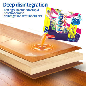 Limpiador de pisos de madera desechable ecológico, líquido soluble en madera dura para lograr limpiar y brillar en la fregona - Product Image 3