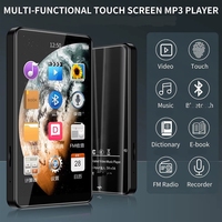 Mini lecteur de musique MP3/4 Bluetooth, lecteur de musique sportif, boutons complets, 16 Go/32 Go, enregistreur de bruit intelligent AI, enregistreur audio APE, WAV, nouveau stylo en plastique, clip dorsal