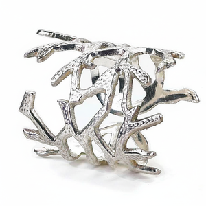 Serviette de table en métal, anneau en métal, pour mariage et fêtes, moderne, à la mode, meilleures ventes, nouveaux arrivages, prix de gros - Product Image 1