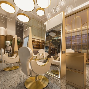 <span class=keywords><strong>Miroir</strong></span> droit pour <span class=keywords><strong>salon</strong></span> <span class=keywords><strong>de</strong></span> <span class=keywords><strong>coiffure</strong></span>, 4 pièces <span class=keywords><strong>de</strong></span> haute qualité, noir et or, <span class=keywords><strong>grand</strong></span> <span class=keywords><strong>miroir</strong></span> led, pour hong-gang, <span class=keywords><strong>salon</strong></span> <span class=keywords><strong>de</strong></span> beauté - Product Image 1