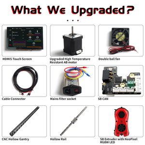 Kit de Impresora 3D FYSETC CoreXY Más Reciente para Voron 2.4 R2 Pro con Pantalla Táctil DSI5 y Riel Lineal Hueco, Impresora de Alta Velocidad - Product Image 3